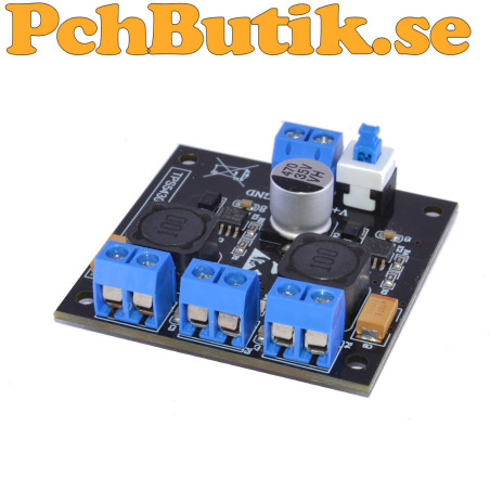 TPS 5430 5 Volt negativ och positiv spänning