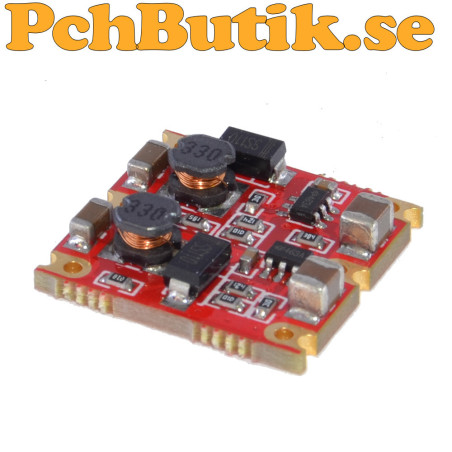 Step down DC-DC plus och minus 5 Volt