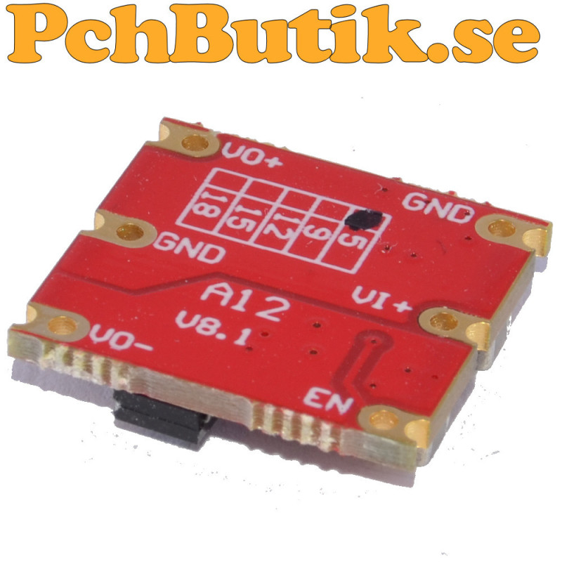 Step down DC-DC plus och minus 5 Volt