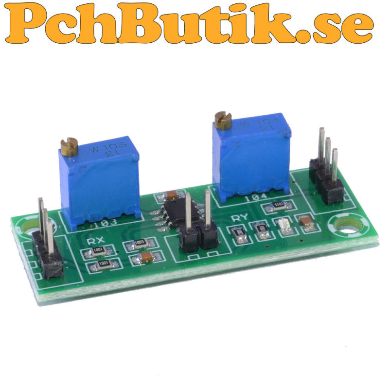 LM358 OP flers­tegs-förstärkare