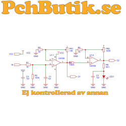 LM358 OP flers­tegs-förstärkare