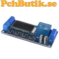 Programmerbar tidsrelä modul med LCD