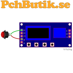 Programmable Timer Relay Module with LCD