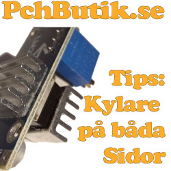 Justerbar DC-DC step-down spännings omvandlare LM2596