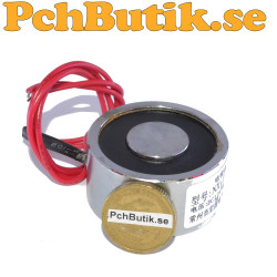Kraftfull elektromagnet 12V 30kg hållkraft