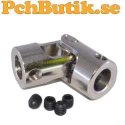 Universalkoppling 8x8mm flexibel axelkoppling i stål