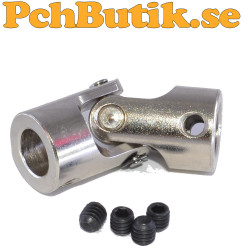 Universalkoppling 8x8mm flexibel axelkoppling i stål