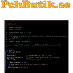 AHT10 digital temperatur och fuktighetssensor modul