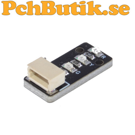 5V LED traffic light module with red yellow green indicators and digital control