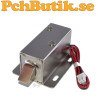 SOLENOID LÅS 12 VOLT, ELEKTROMAGNET 7 WATT