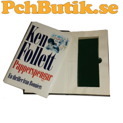 Bok med hemlig gömma för diskret förvaring
