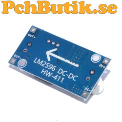 LM2596 DC DC step down modul fast 5V spänningsregulator