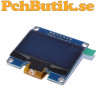 OLED display 1.54 tum 128x64 med SPI och SSD1309