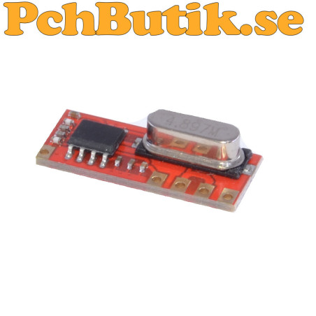 LR35B 315 MHz superheterodyne receiver module for ASK and OOK signals