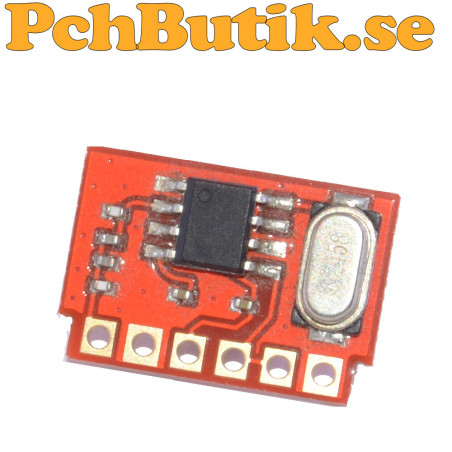 LR45A-433M receiver module for wireless ASK/OOK communication at 433 MHz