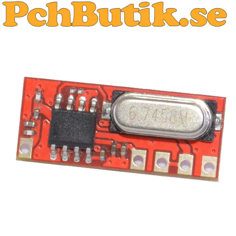 433 MHz ASK/OOK superheterodyne receiver module for wireless data transmission