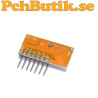 433 MHz wireless receiver module with EV1527 and PT2262 support