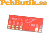 LR45B-433M 433 MHz superheterodyne receiver module with high sensitivity
