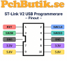 Compatible ST-Link V2 Mini Clone Programmer and Debugger for STM8 and STM32