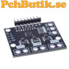 INA3221 Three Channel Current and Voltage Monitor with I2C Black PCB
