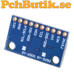 GY-6500 Compatible 6-Axis Motion Sensor with I2C and SPI