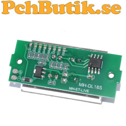 Litium batteri kapacitetsindikator med LED display.