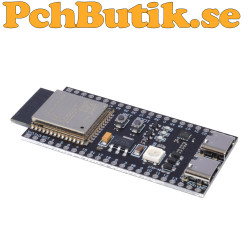 ESP32-S3-DevKitC-1 N16R8 utvecklingskort med WiFi, Bluetooth LE, 16 MB Flash och 8 MB PSRAM