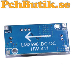 LM2596 DC-DC Step Down-modul med fast 3,3 V utspänning