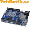 UNO R4 WiFi compatible development board with WiFi, Bluetooth and built-in 12x8 LED matrix