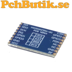 HW3000ZTR4-GC 433 MHz wireless RF transceiver module without antenna