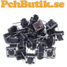 6x6x5 mm 2-pin DIP tactile push button switch for breadboards and PCBs