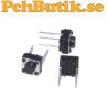 6x6x5 mm 2-pin DIP tactile push button switch for breadboards and PCBs