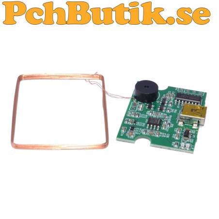 JT308 USB RFID-läsare 125 kHz med HID-tangentbordsfunktion