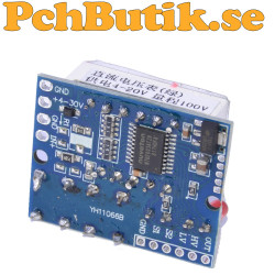 Digital DC voltmeter 0-99.9 V with programmable over and under voltage alarm