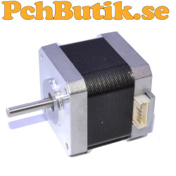 NEMA 17 hybridstegmotor 42BYGH40-1704A med 1,8 graders stegvinkel