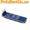 Mini OLED display med 128x32 gula pixlar. I2C SSD1306