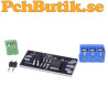 FR120N isolerad MOSFET-modul för PWM och styrning av DC-laster