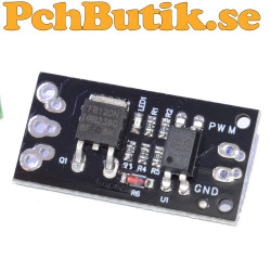FR120N isolerad MOSFET-modul för PWM och styrning av DC-laster
