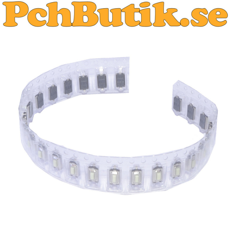 Vit reel packing 25pcs 3x6x2.5mm 2Pin SMD mikrobrytare