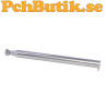 5-section telescopic antenna with adjustable length from 7 to 25 cm