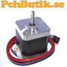 NEMA 17 hybrid stepper motor 42HB34F08AB with 1.8 degree step angle