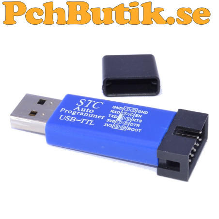 CH340 USB TTL STC ISP programmerare för enkel programmering av STC mikrokontrollers