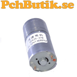 12 V motor with 130 RPM for mechanical applications