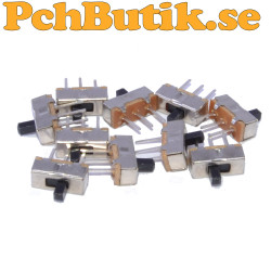 10pcs, Strömbrytare, Passar kopplingsdäck mm