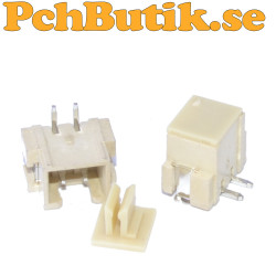 XH2.54 4P vertical SMD connector also suitable for THT mounting