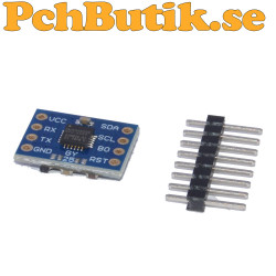GY-25 MPU-6050 tilt angle module with serial communication and direct angle data
