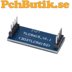 TLC5615 10 bitars digital till analog omvandlarmodul