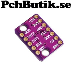 KOMMANDE. GY-BMI160 6DOF 6-axis Rate Gyro Gravity Accelerometer Sensor 3-5V