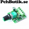 DC 1.8V 3V 5V 6V 12V 2A PWM Low Voltage Motor Speed Controller Adjusta