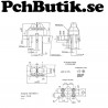 NYTT PÅ LAGER. Photoelectric Switch TCRT5000 TCRT5000L IR Infrared Reflective